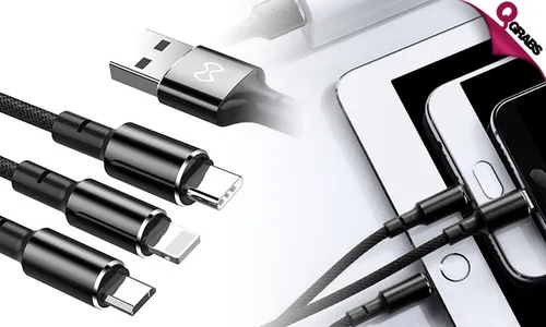 XUNDD 3-in-1 Multi Fast Charging Cable!